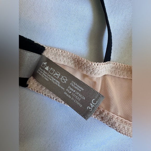 DAISY FUENTES Push Up Bra With Embroidered Floral - Picture 7 of 8